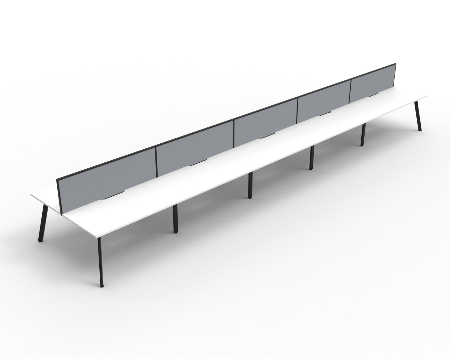 Delux Eternity Back to Back Workstation - POD Of 10