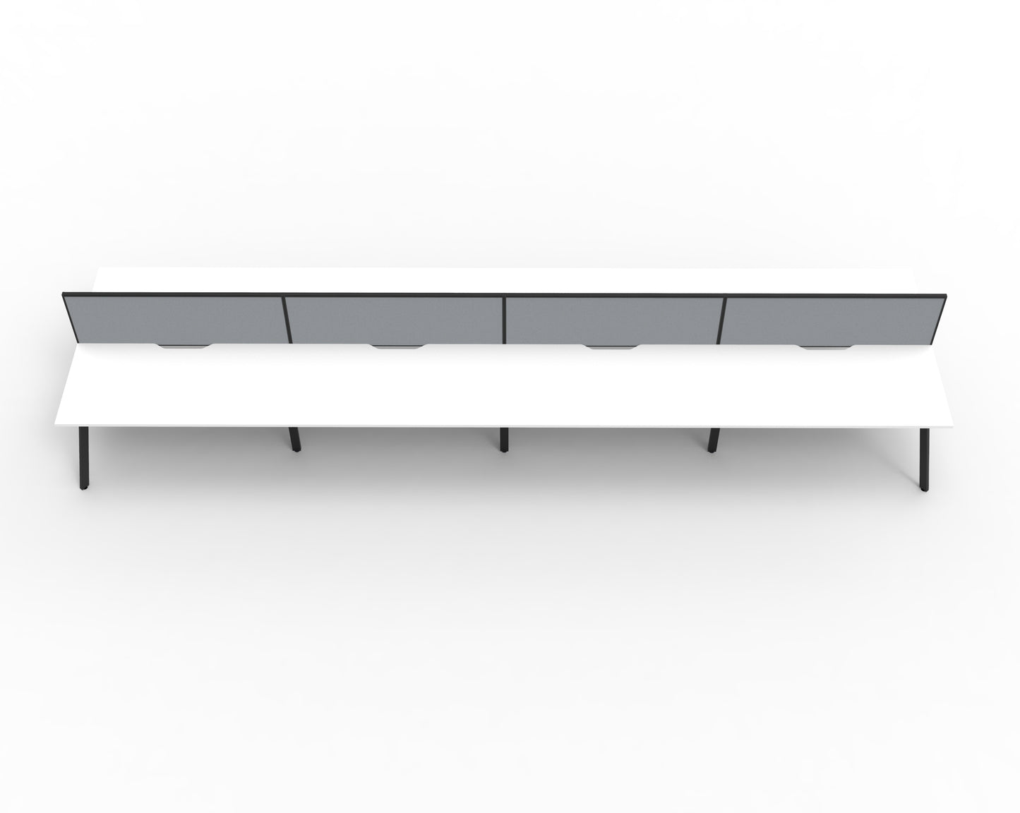 Delux Eternity Back to Back Workstation - POD Of 8