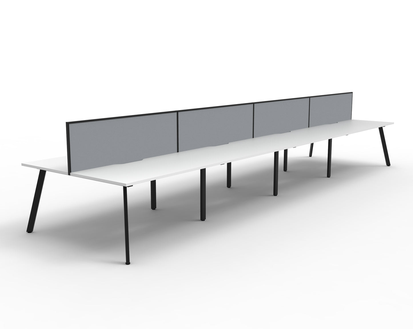 Delux Eternity Back to Back Workstation - POD Of 8