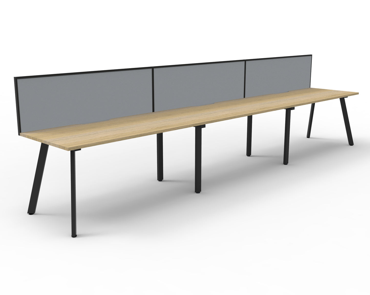 Delux Eternity Single Sided Workstation - POD of 3