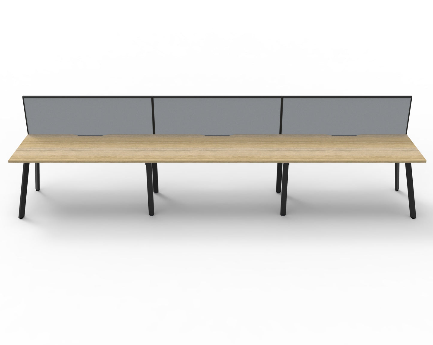 Delux Eternity Single Sided Workstation - POD of 3