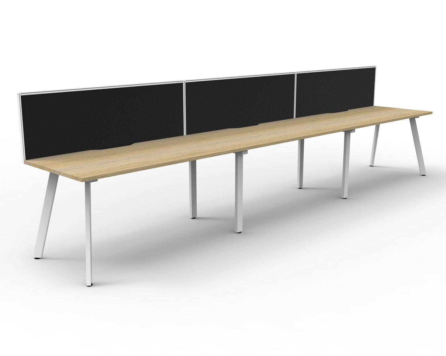 Delux Eternity Single Sided Workstation - POD of 3