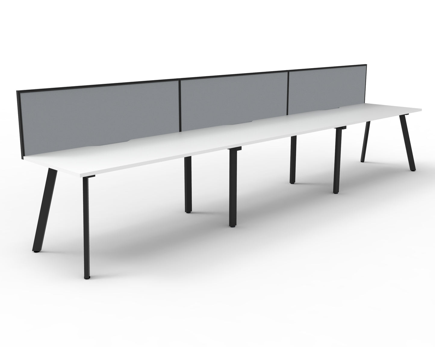 Delux Eternity Single Sided Workstation - POD of 3