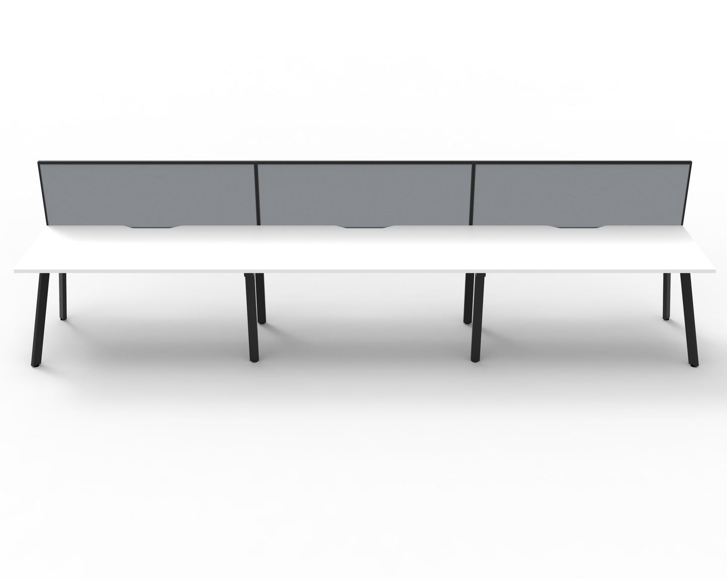 Delux Eternity Single Sided Workstation - POD of 3