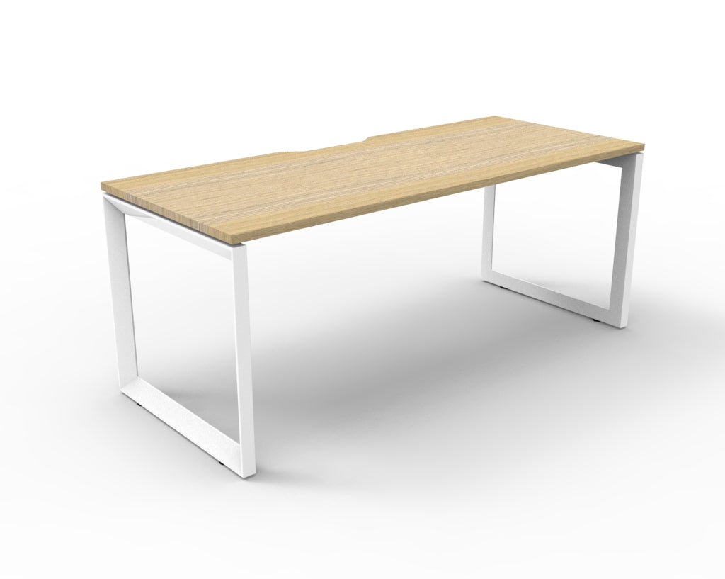 Delux Infinity Single Sided Loop Leg Workstation
