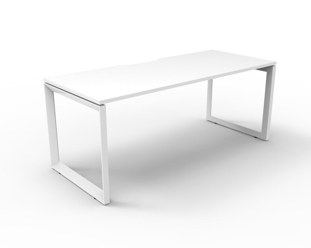 Delux Infinity Single Sided Loop Leg Workstation
