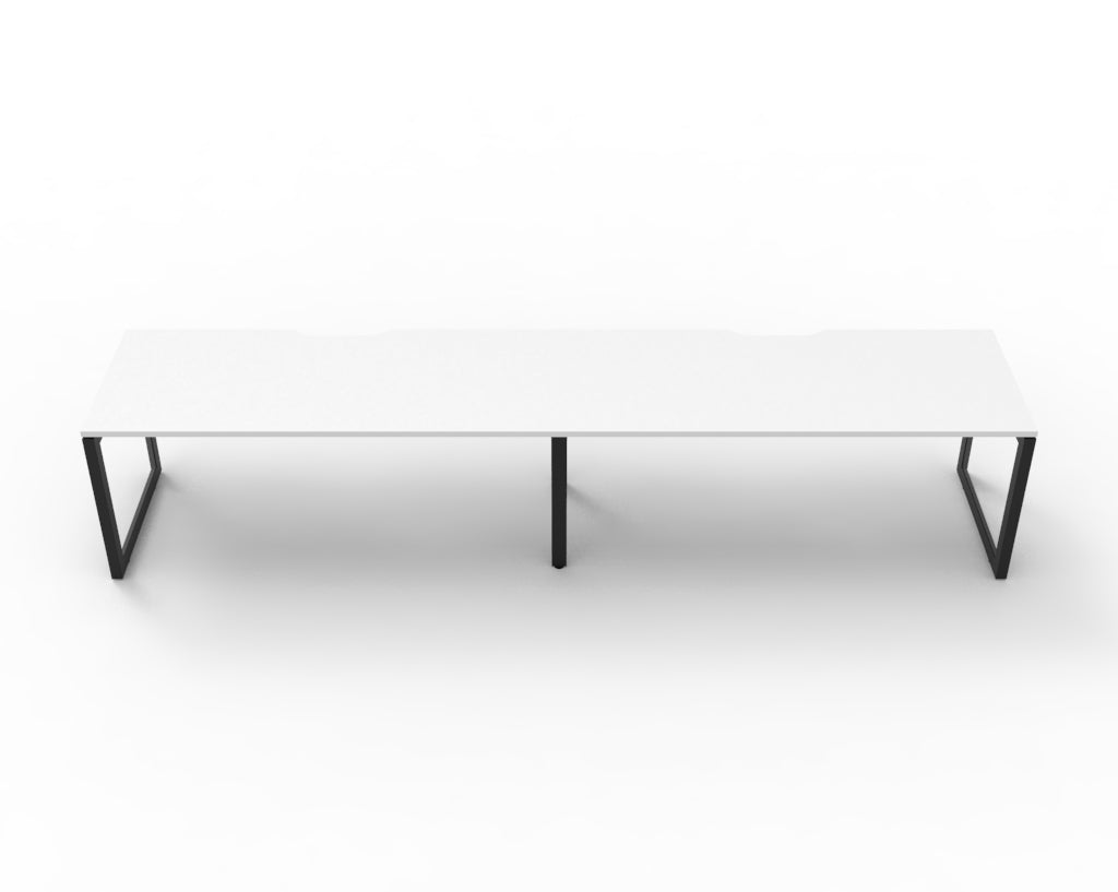 Delux Infinity Single Sided Loop Leg Workstation - POD Of 2