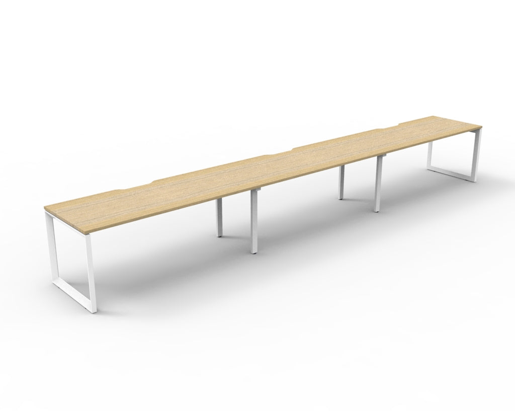 Delux Infinity Single Sided Loop Leg Workstation - POD Of 3