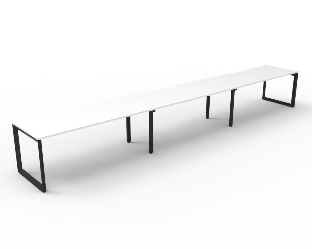Delux Infinity Single Sided Loop Leg Workstation - POD Of 3