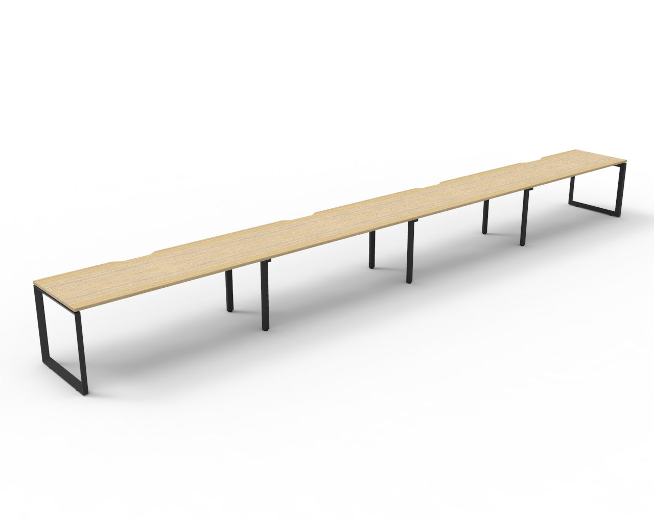 Delux Infinity Single Sided Loop Leg Workstation - POD Of 4
