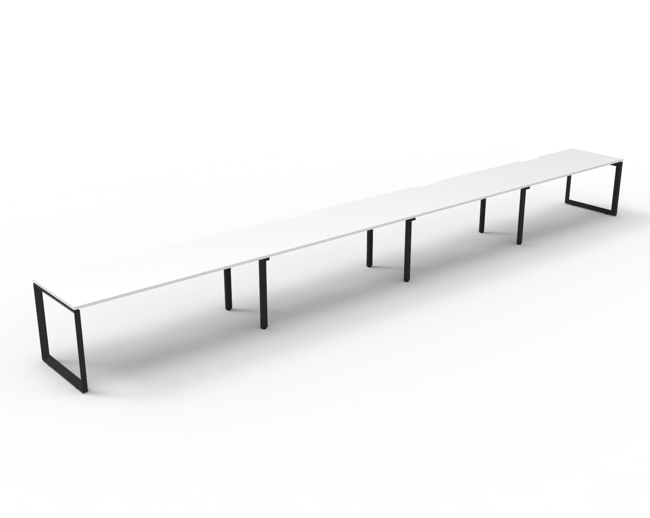 Delux Infinity Single Sided Loop Leg Workstation - POD Of 4