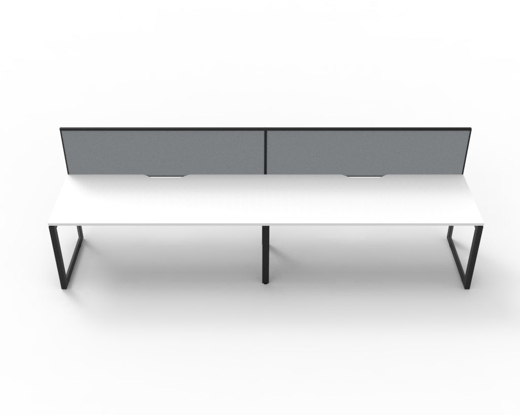 Delux Infinity Single Sided Loop Leg Workstation - POD Of 2