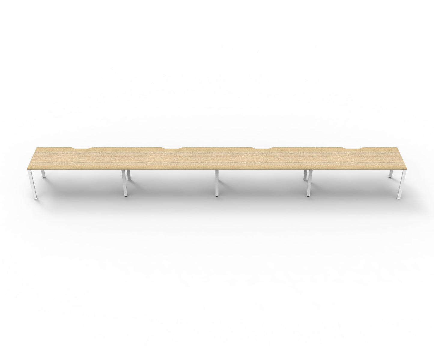 Delux Infinity Single Sided Profile Leg Workstation - POD Of 4