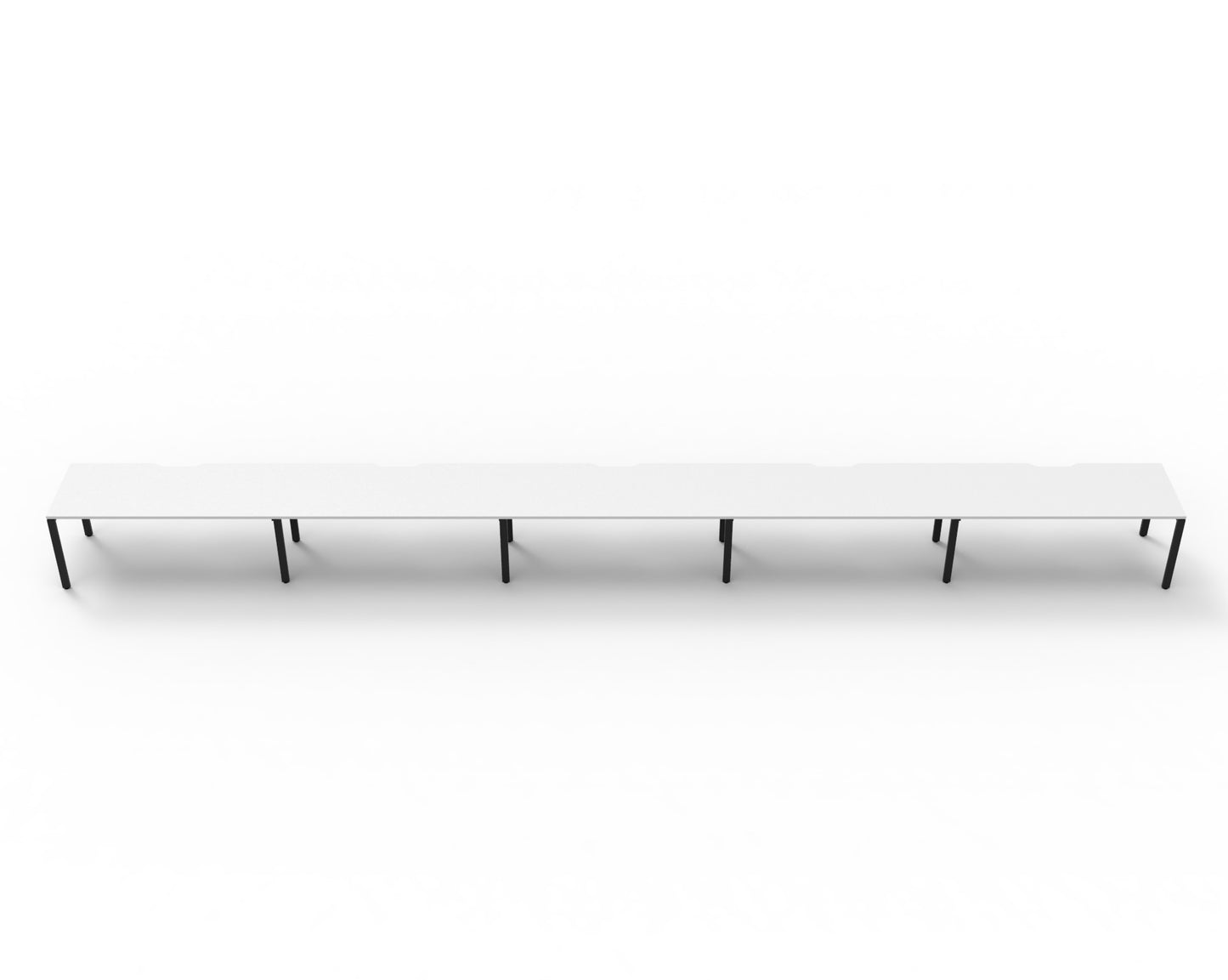 Delux Infinity Single Sided Profile Leg Workstation - POD Of 5