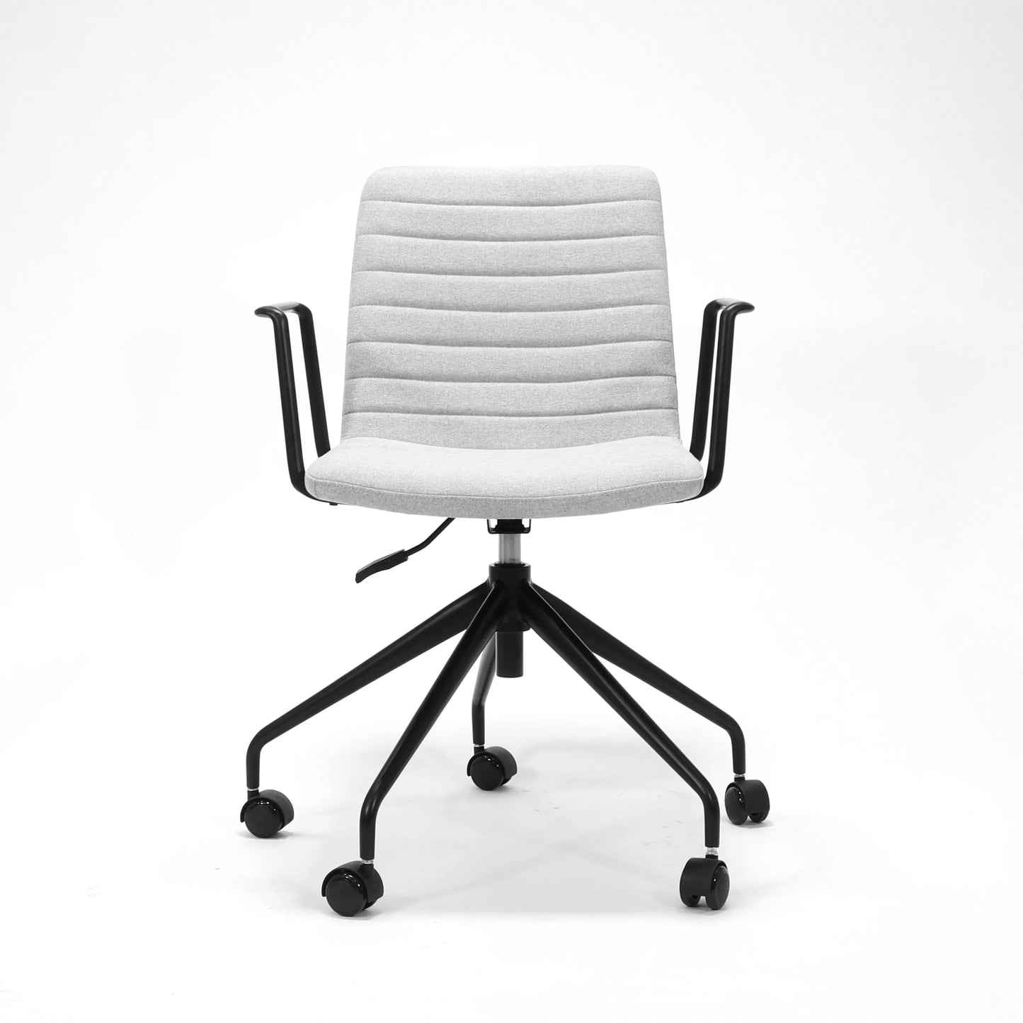 Pixel Swivel 5 Star Base Chair (Light Grey)