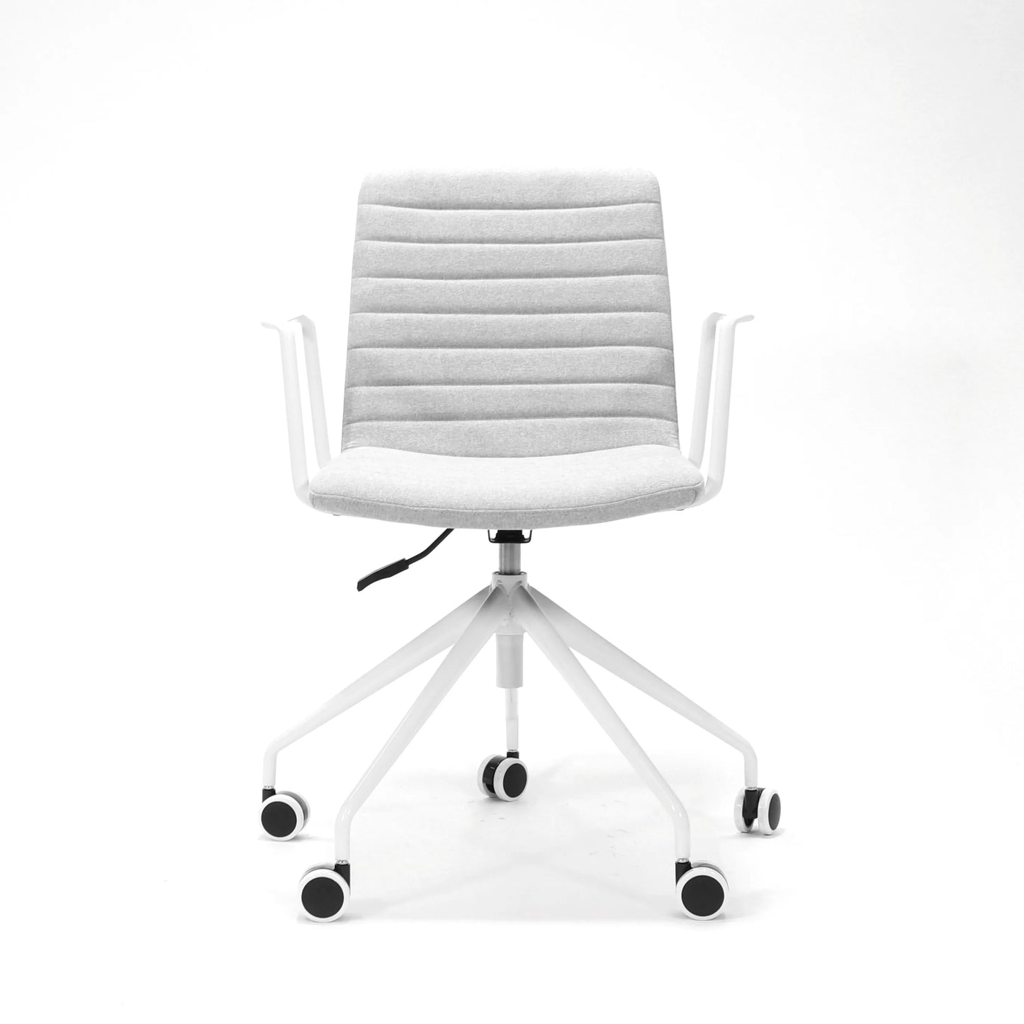 Pixel Swivel 5 Star Base Chair (Light Grey)