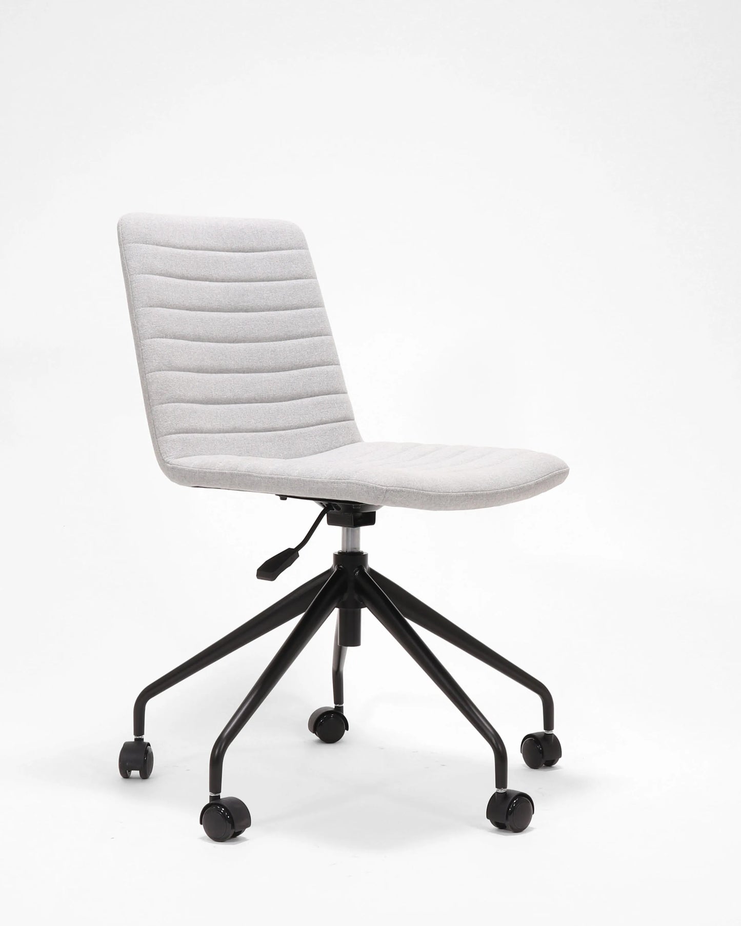 Pixel Swivel 5 Star Base Chair (Light Grey)