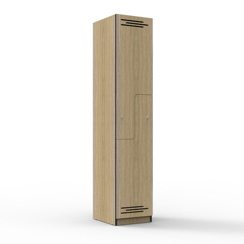 Delux Infinity Melamine Locker - 2 Door Step Door