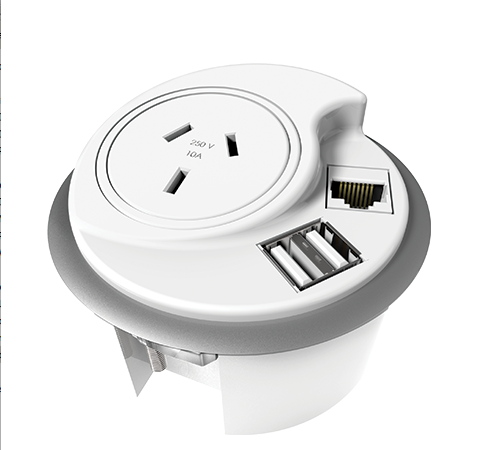 Rapid Wiring In-Desk Modules
