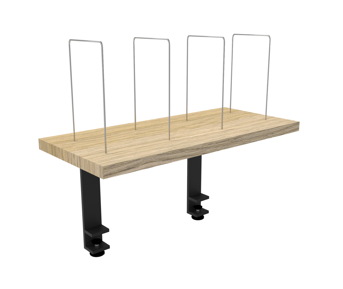 Delux Rapid Infinity Desk Mounted Shelf