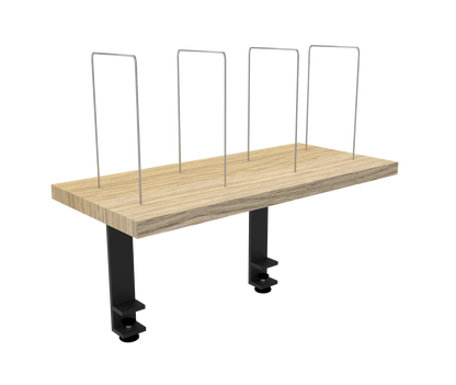 Delux Rapid Infinity Desk Mounted Shelf