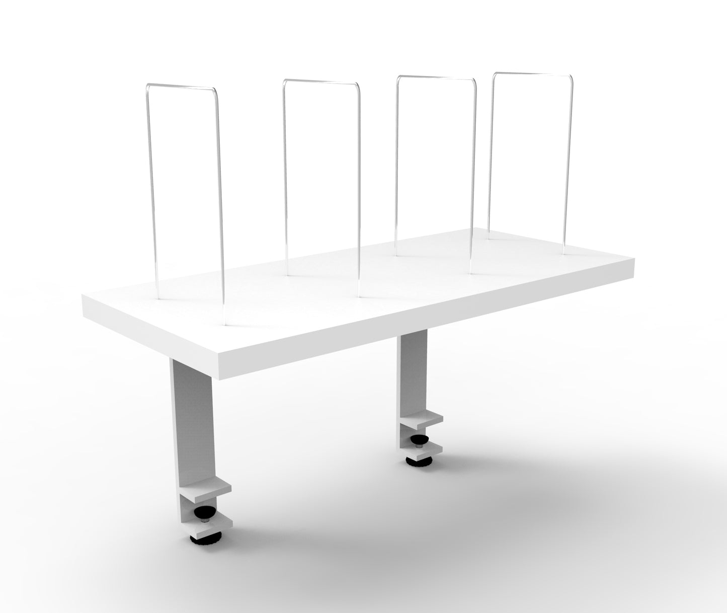 Delux Rapid Infinity Desk Mounted Shelf