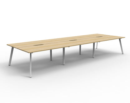 Delux Eternity Back to Back Workstation - POD Of 6