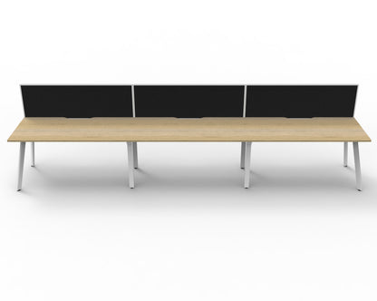 Delux Eternity Single Sided Workstation - POD of 3