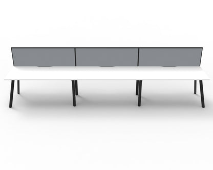 Delux Eternity Single Sided Workstation - POD of 3