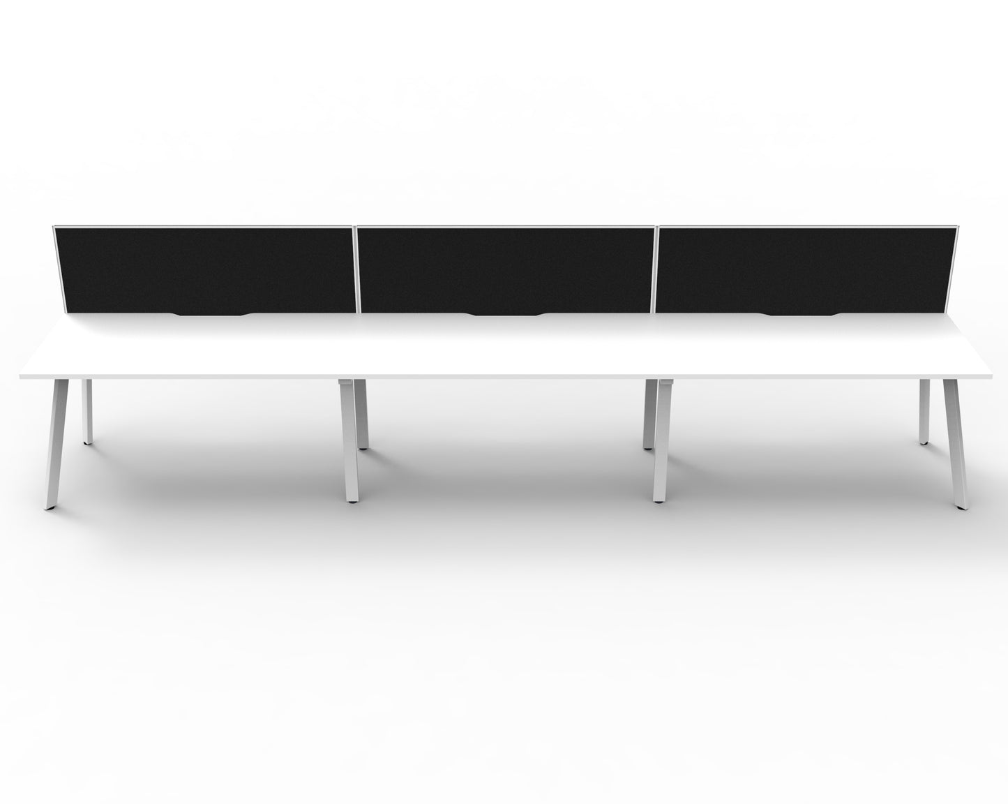 Delux Eternity Single Sided Workstation - POD of 3