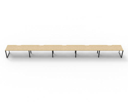 Delux Infinity Single Sided Loop Leg Workstation - POD Of 5