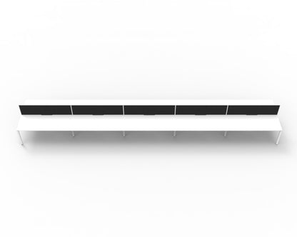Delux Infinity Back to Back Profile Leg Workstation - POD Of 10