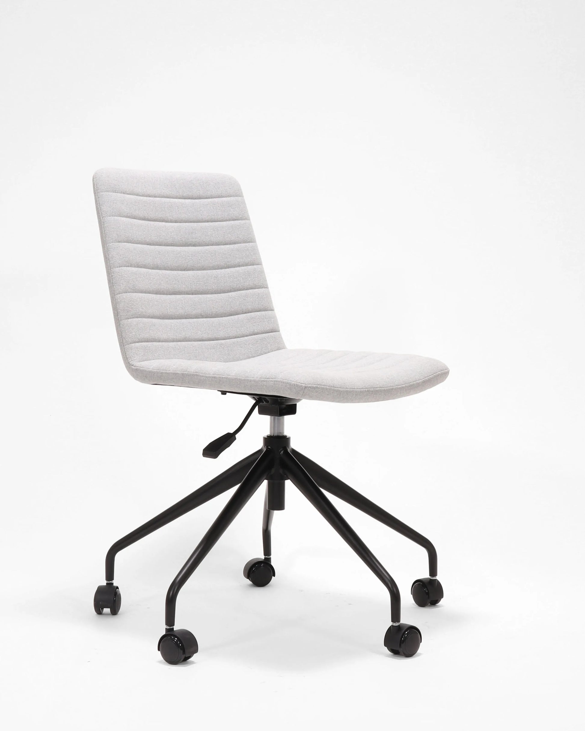 Pixel Swivel 5 Star Base Chair (Light Grey)