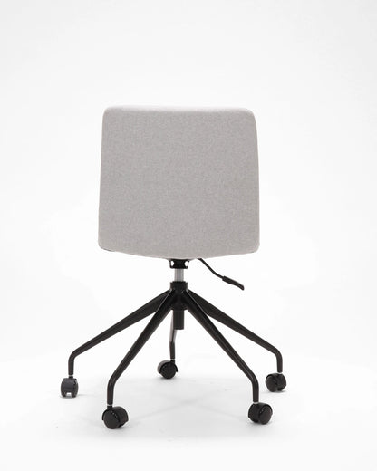 Pixel Swivel 5 Star Base Chair (Light Grey)