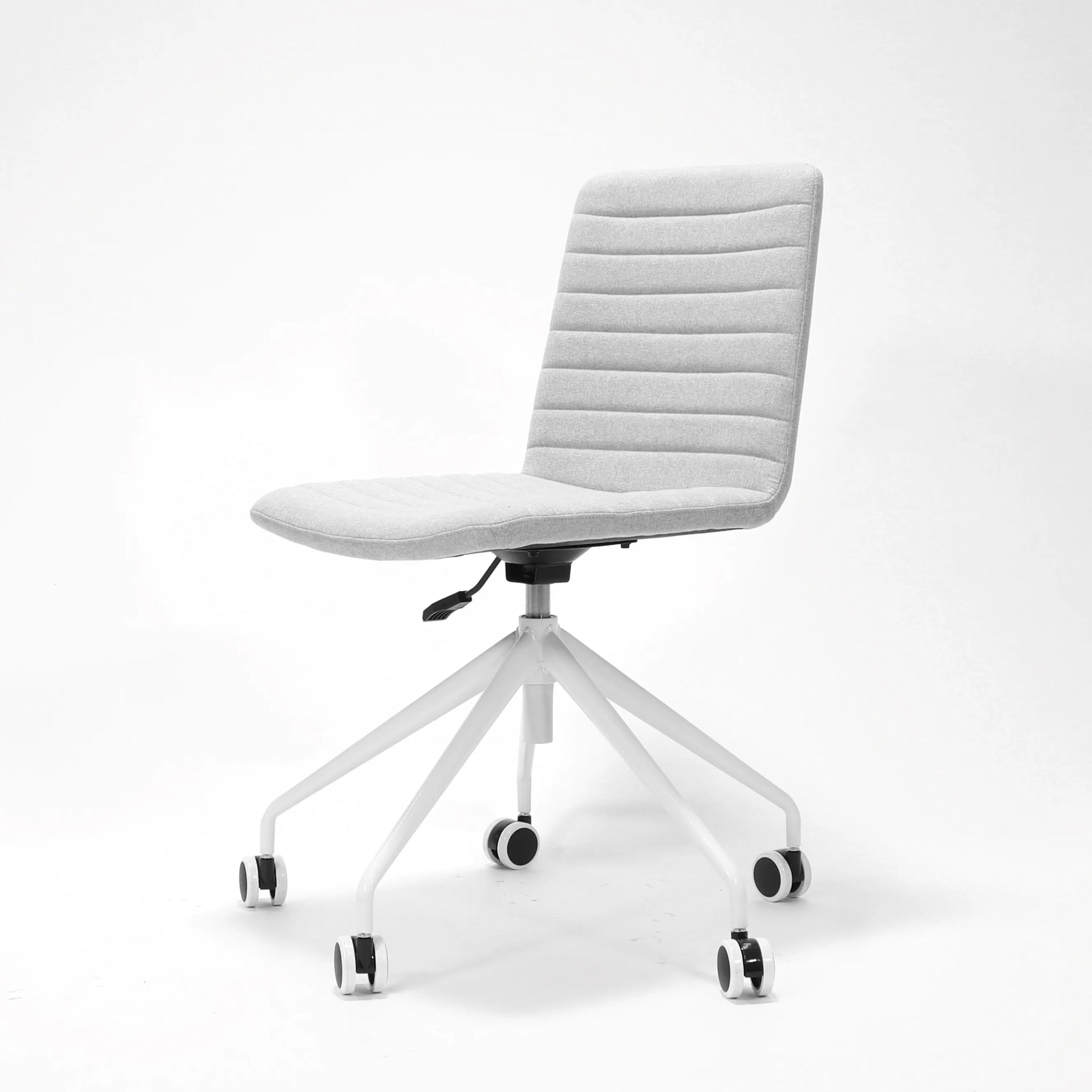 Pixel Swivel 5 Star Base Chair (Light Grey)