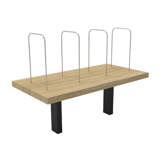 Delux Rapid Infinity Desk Mounted Shelf