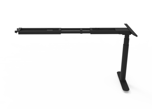 Halo+ Height Adjustable Return Workstation Frame
