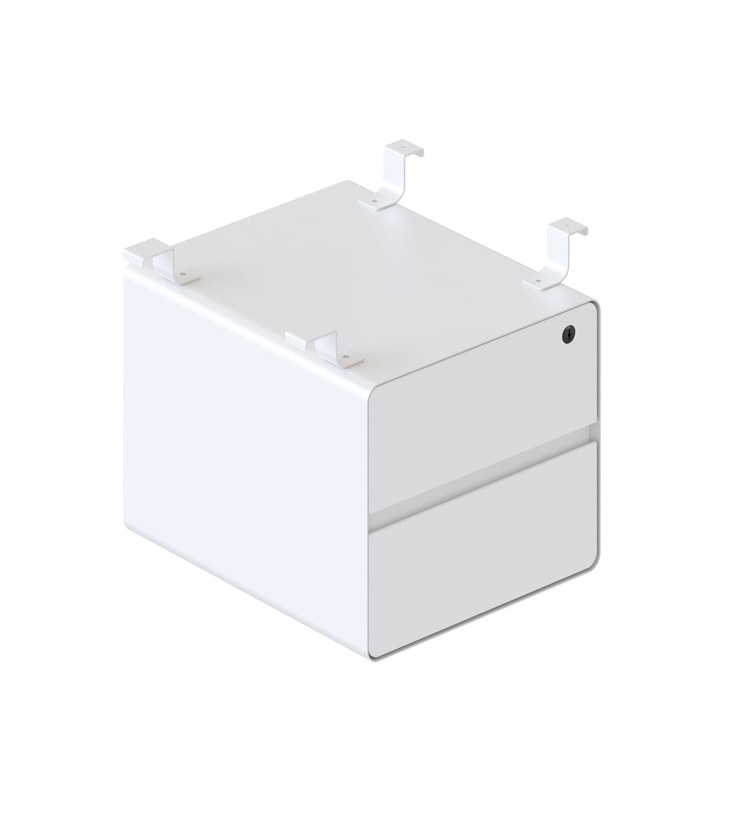 Delux Infinity 2 Drawer Hanging Pedestal