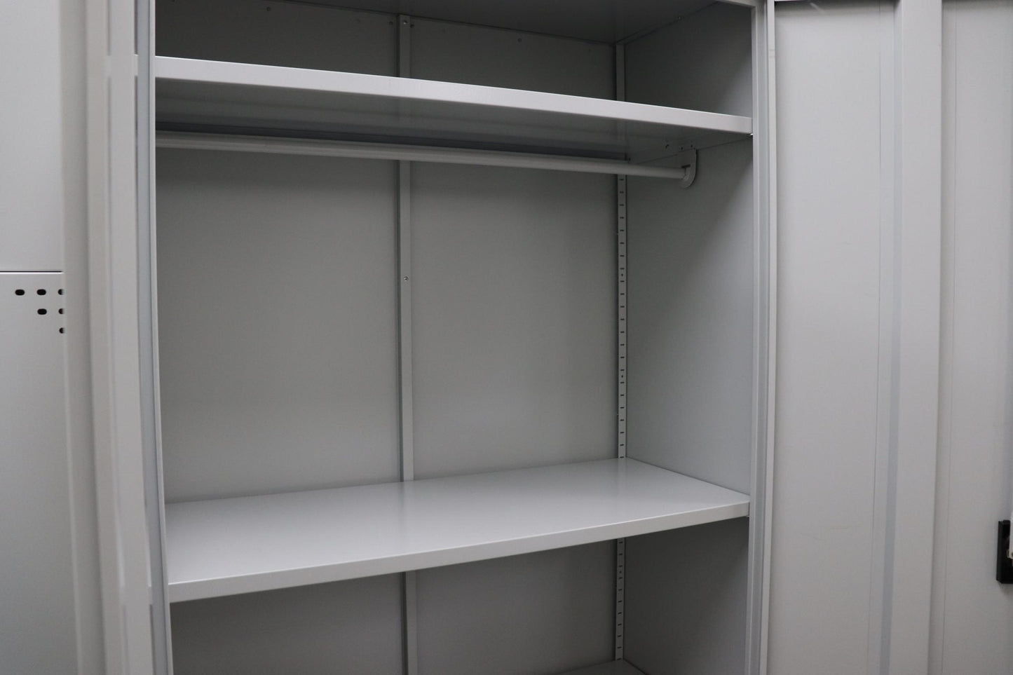 Top Shelf with Rail for GO Steel Cupboard